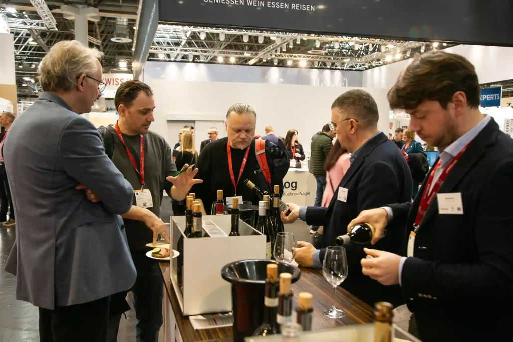 Eventfotografie Düsseldorf PROWein Verkostung